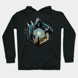 Labyrinth of Malevolence: Confronting the Sorcerer's Curse Hoodie